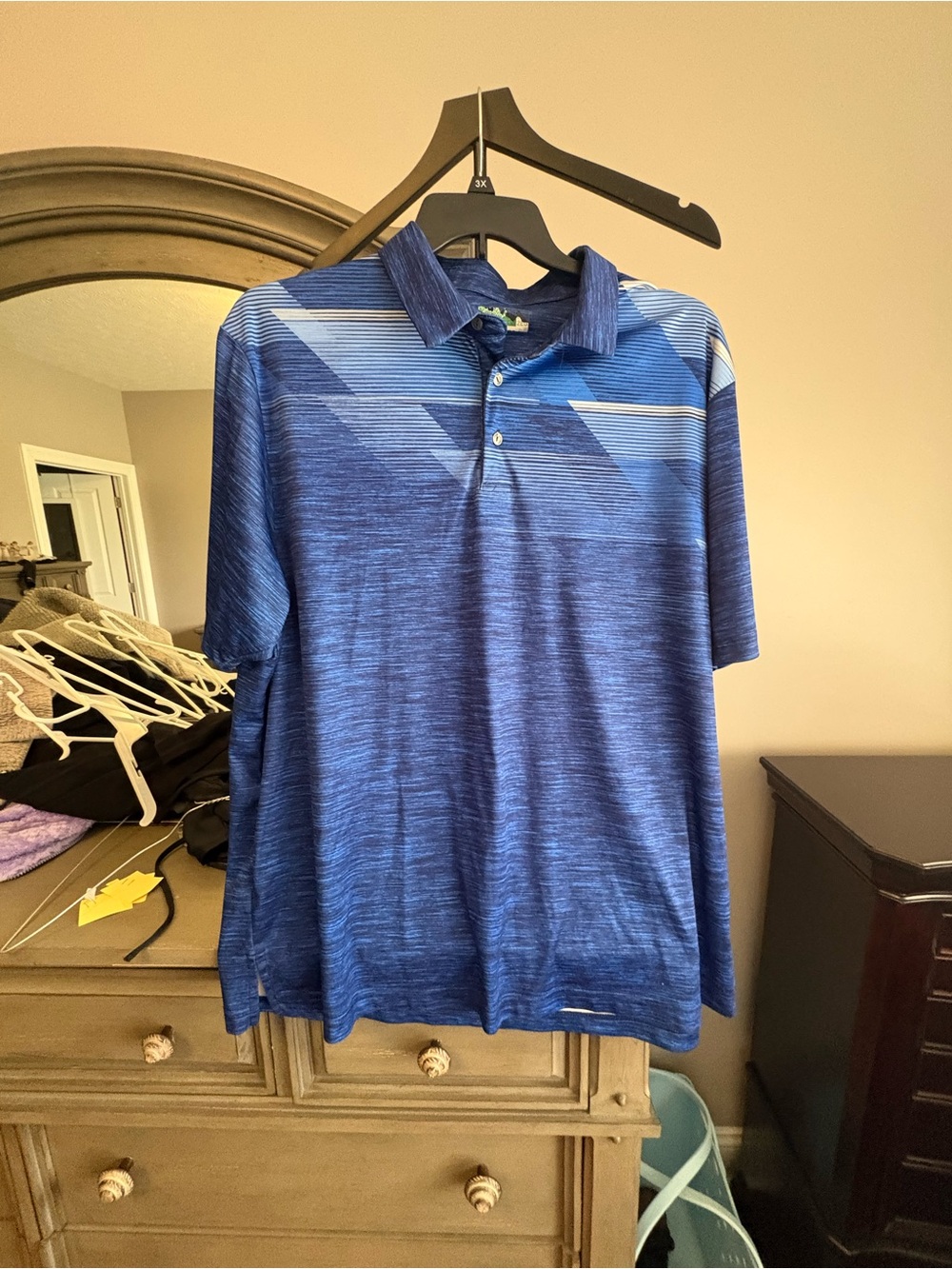 Ben Hogan Men's Blue Performance Polo Shirt